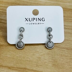 Ping Silver Dangle Earrings